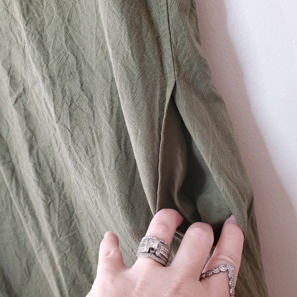 Eileen Fisher Organic Cotton Sheath Dress Size Petite Small - Picture 3 of 9